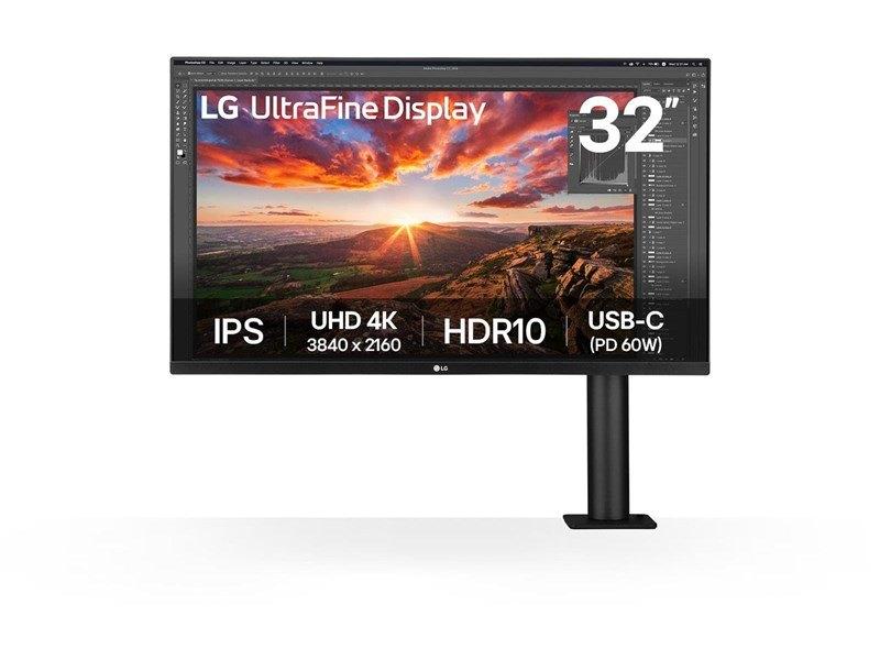 32" LG UltraFine Ergo 32UN880K-B - 3840x2160 (4K) - 60Hz - IPS - 60W USB-C - 32UN880K-B