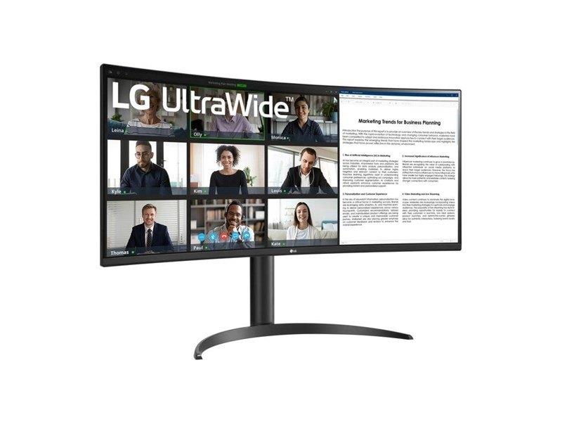 34" LG UltraWide 34WR55QK-B - 3440x1440 (UWQHD) - 100Hz - VA - 65W USB-C - 34WR55QK-B
